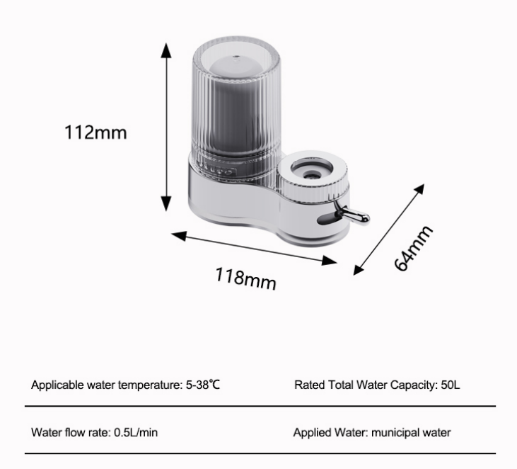 PureFlow Faucet Water Filter: Clean Water at Your Fingertips - Image 2