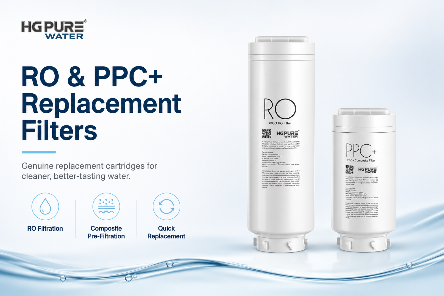 HGH-26 Replacement Filter Pack