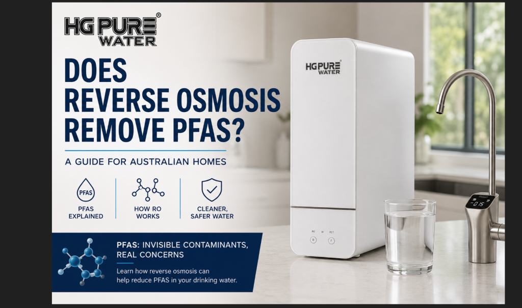 Under-sink reverse osmosis system considered for PFAS reduction in Australian drinking water