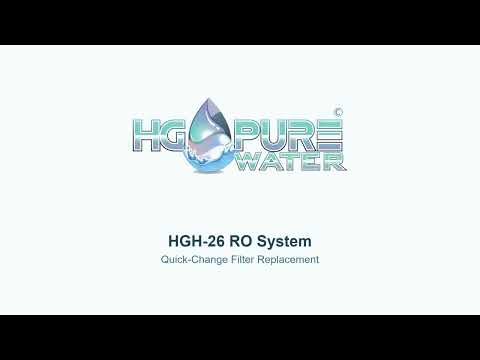 HGH-26 Under-Sink RO Filter Replacement | HG PureWater