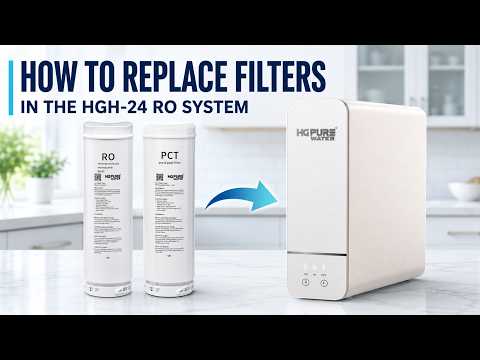 HGH-24 Under-Sink RO Filter Replacement | HG PureWater